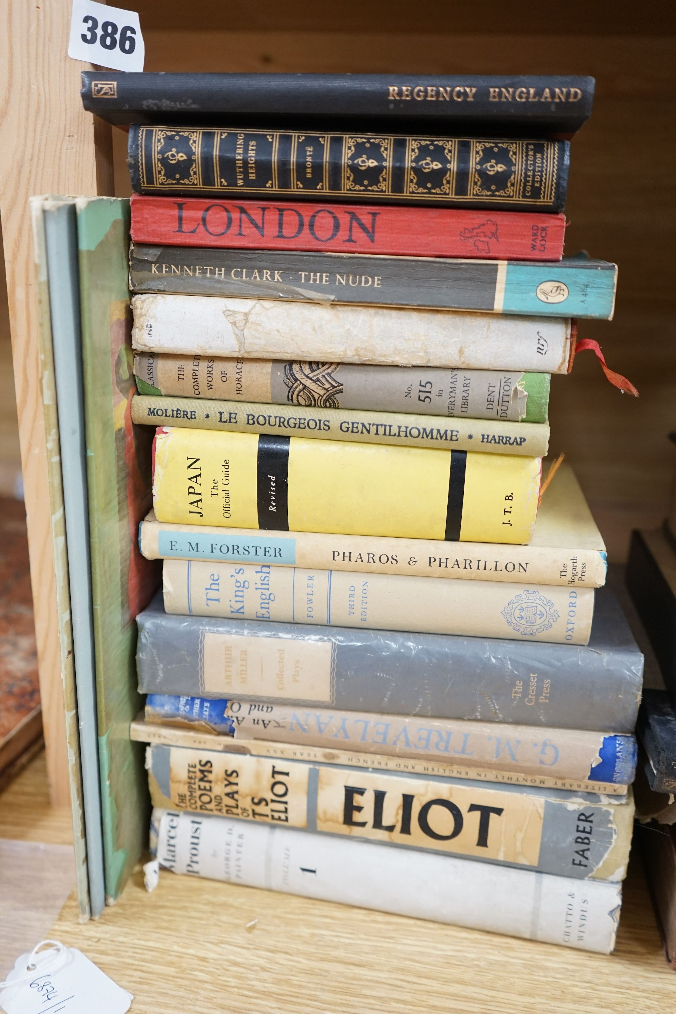 Miscellaneous Books - including Jane Austen, 7 vols. Folio Society boxed set (1975, illus. Joan Hassall); 15 other Folio Society vols., and others to include British War Relief Cookery Book (Philippines, 1941), 43 books